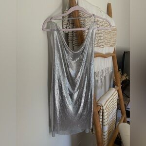 Classic Silver Chainlink Dress